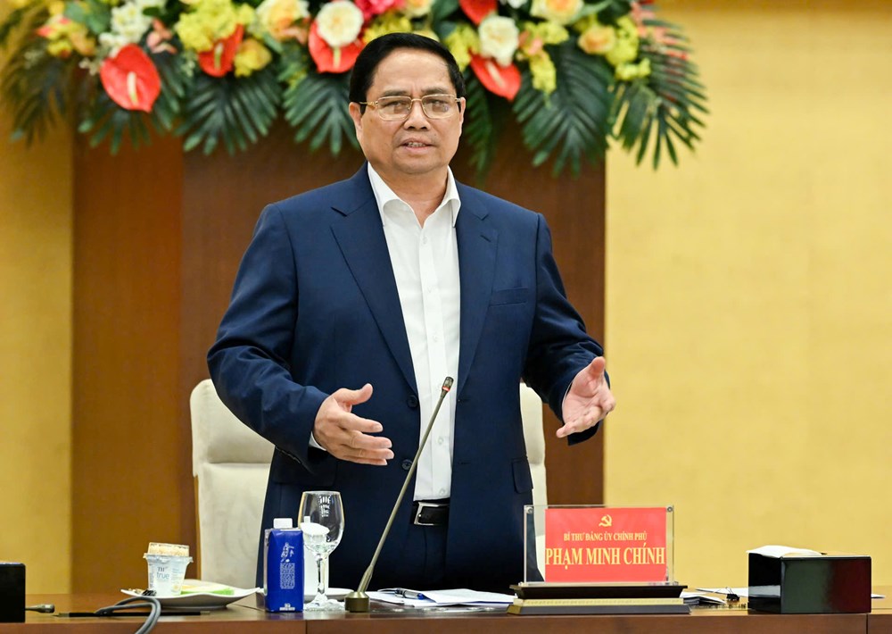 Tổ công tác Bộ Chính trị làm việc với Ban Thường vụ Đảng ủy Quốc hội, Chính phủ - ảnh 1