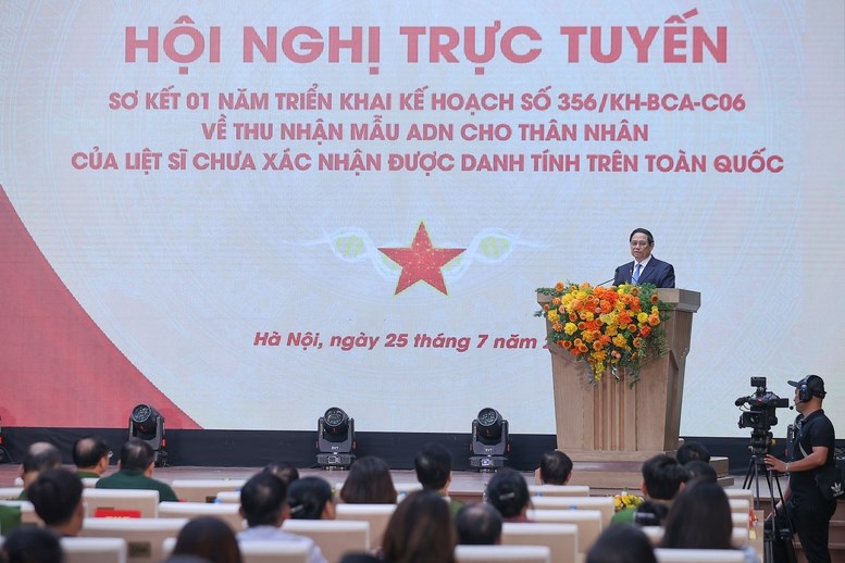 Việc xác minh danh tính liệt sĩ khẳng định giá trị đạo lý, bản sắc nhân văn của dân tộc - ảnh 1
