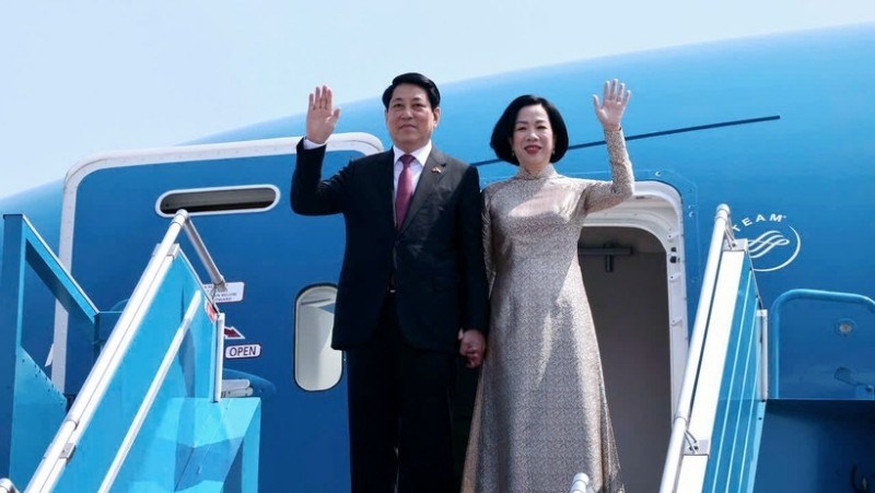 Chủ tịch nước Lương Cường lên đường thăm cấp Nhà nước đến Ai Cập và Angola - ảnh 1