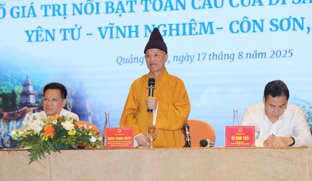 Công bố giá trị nổi bật toàn cầu của Di sản thế giới Yên Tử - Vĩnh Nghiêm - Côn Sơn, Kiếp Bạc - ảnh 2