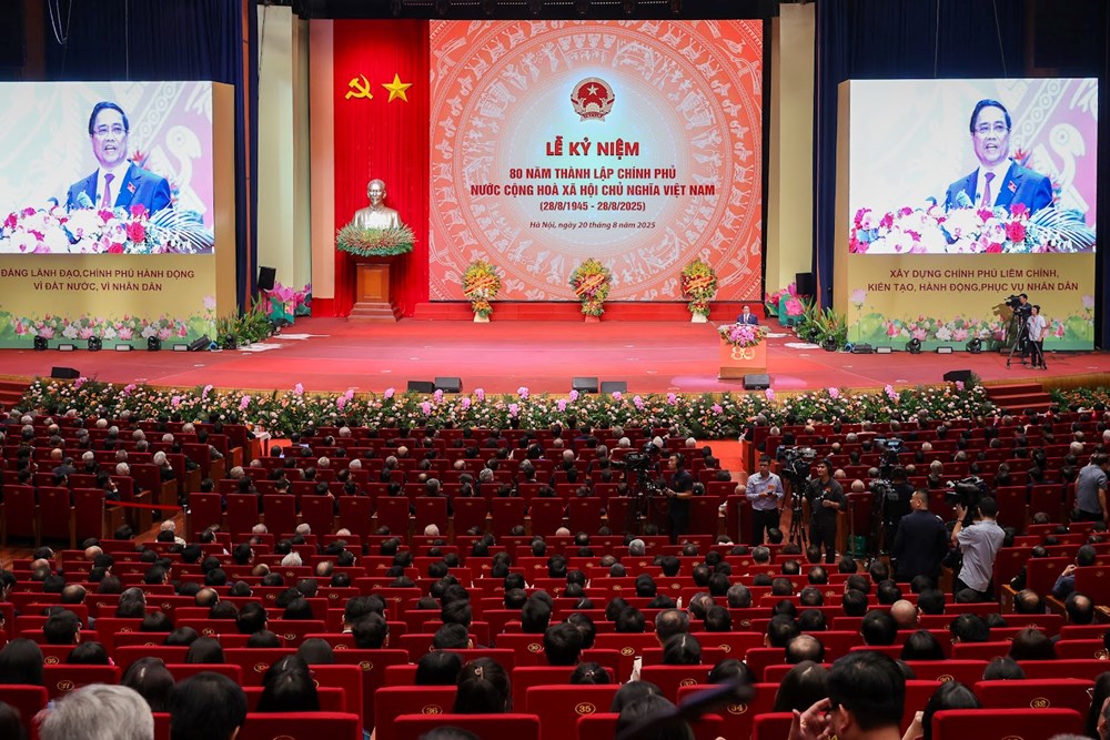 Lễ kỷ niệm trọng thể 80 năm thành lập Chính phủ - ảnh 4