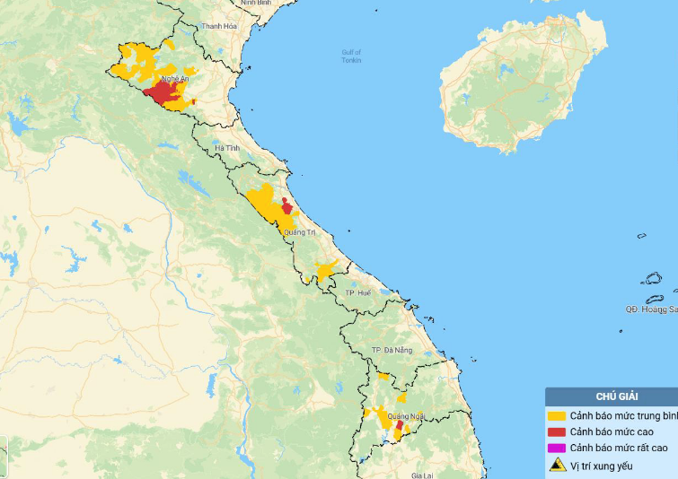 Từ đêm 29.8, Thanh Hóa đến Huế có mưa to đến rất to, cảnh bão lũ, ngập lụt, lũ quét, sạt lở đất - ảnh 1