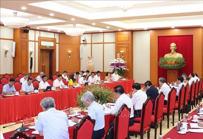 Bộ Chính trị cho ý kiến về công tác chuẩn bị Đại hội Đảng bộ các cơ quan Đảng Trung ương - ảnh 3