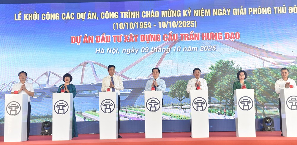 Hà Nội khởi công xây dựng cầu Trần Hưng Đạo - ảnh 2