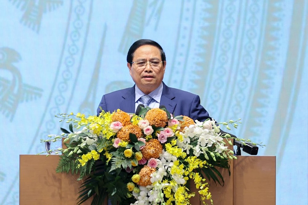 Thủ tướng nêu 5 mong muốn, đề nghị doanh nghiệp, doanh nhân thực hiện "3 tiên phong" - ảnh 1