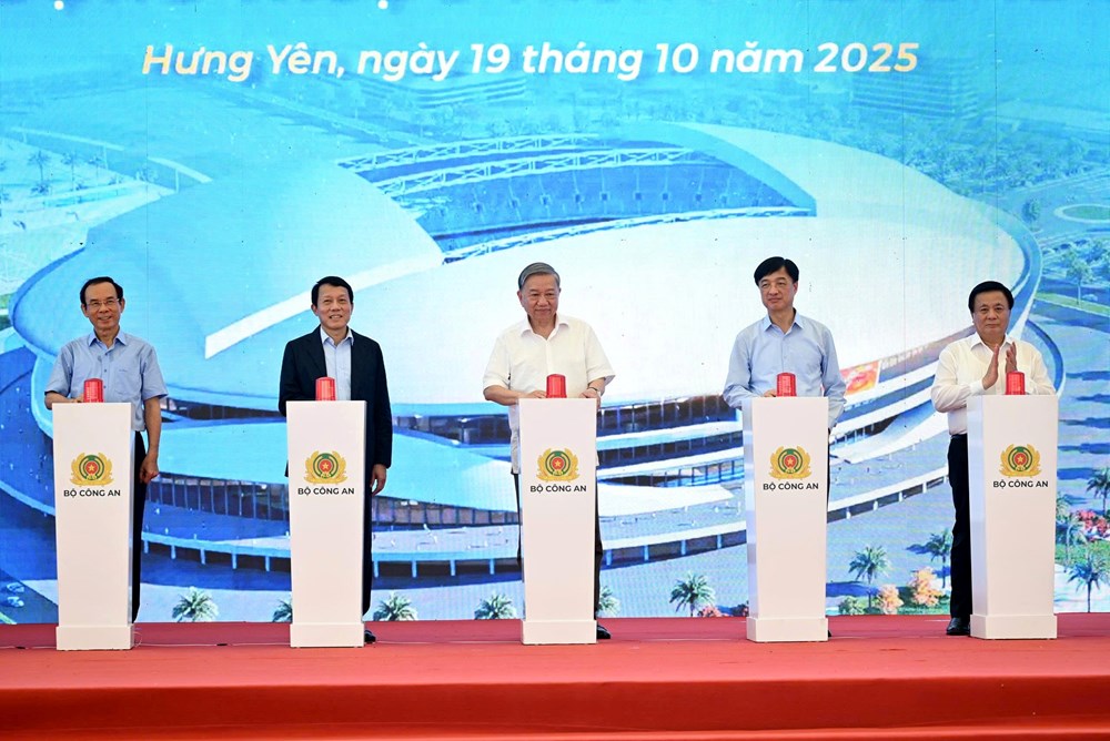 Tổng Bí thư Tô Lâm dự lễ khởi công công trình biểu tượng mới của Việt Nam, mang tầm cỡ quốc tế - ảnh 1