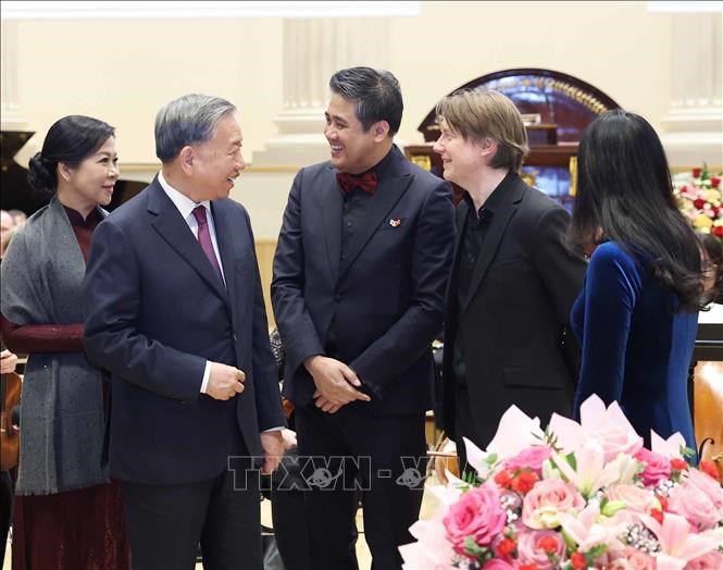 Tổng Bí thư Tô Lâm và phu nhân dự Chương trình hòa nhạc tại Phần Lan - ảnh 7