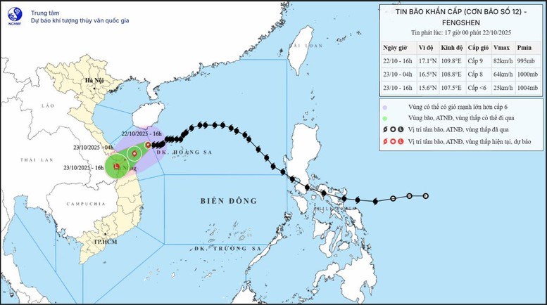 Dự báo mưa lớn trên diện rộng, kéo dài nhiều ngày tại khu vực Trung Trung Bộ, Thủ tướng chỉ đạo tập trung ứng phó  - ảnh 1