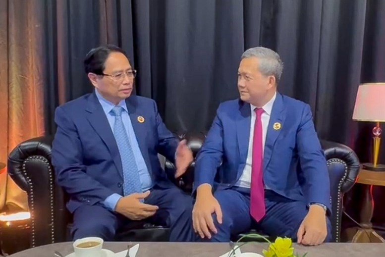 Thủ tướng Phạm Minh Chính tiếp xúc song phương bên lề Hội nghị Cấp cao ASEAN lần thứ 47 - ảnh 1
