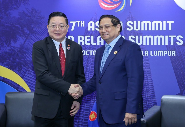 Thủ tướng Phạm Minh Chính tiếp xúc song phương bên lề Hội nghị Cấp cao ASEAN lần thứ 47 - ảnh 4