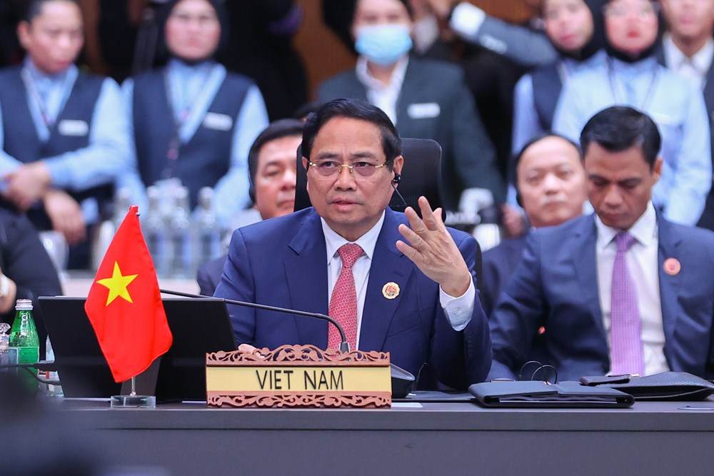 Thủ tướng Phạm Minh Chính dự Hội nghị Cấp cao ASEAN - Trung Quốc lần thứ 28 - ảnh 1