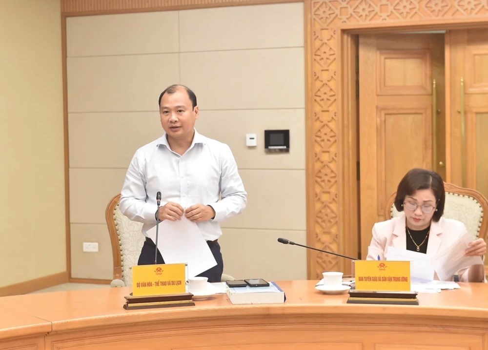 Hoàn thiện hồ sơ, báo cáo Chính phủ về "Ngày Văn hóa Việt Nam" - ảnh 1