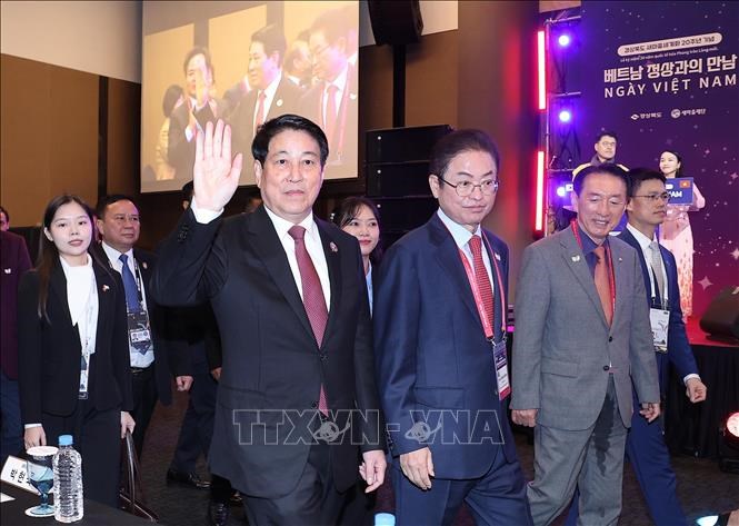 Chủ tịch nước Lương Cường dự “Ngày Việt Nam” tại Hàn Quốc - ảnh 1