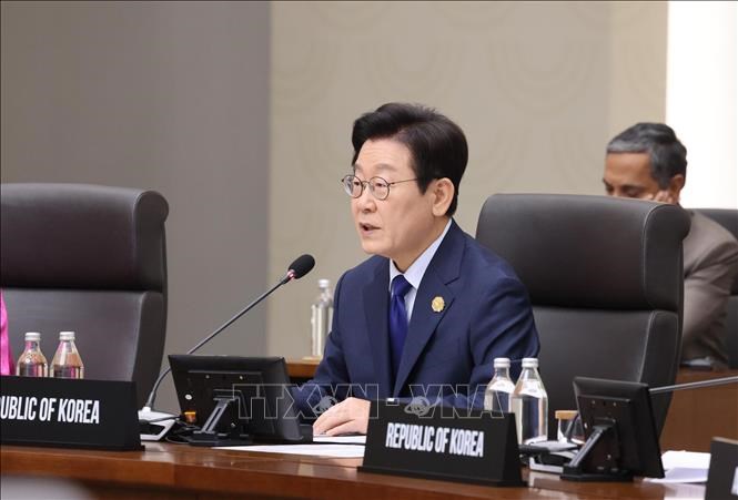 Chủ tịch nước Lương Cường đề xuất ba trọng tâm mà APEC cần tập trung - ảnh 2