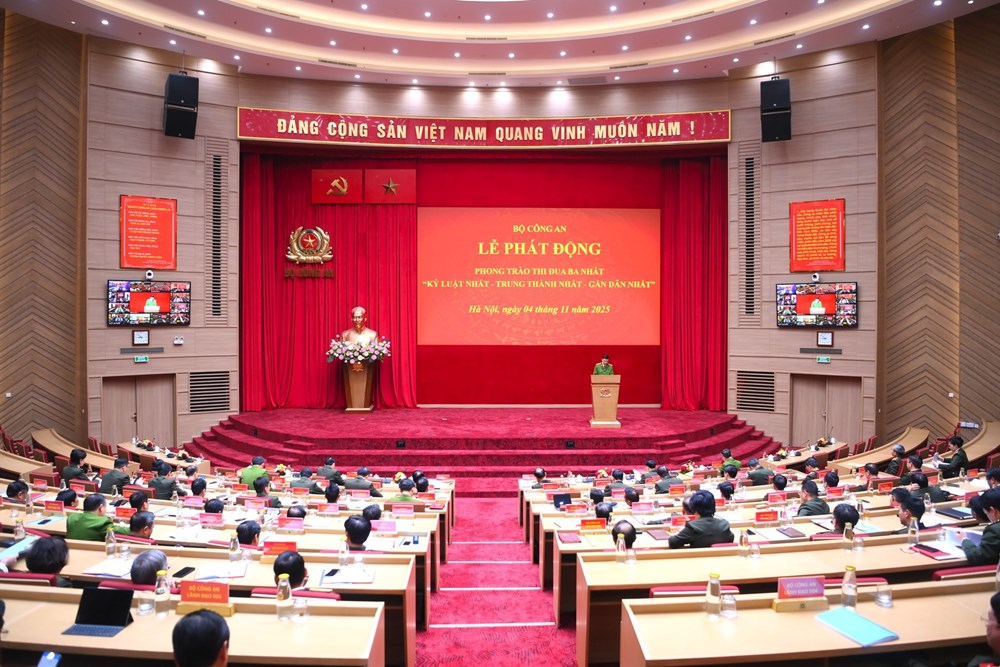 Triển khai mạnh mẽ phong trào thi đua “Ba nhất” trong Công an nhân dân - ảnh 2