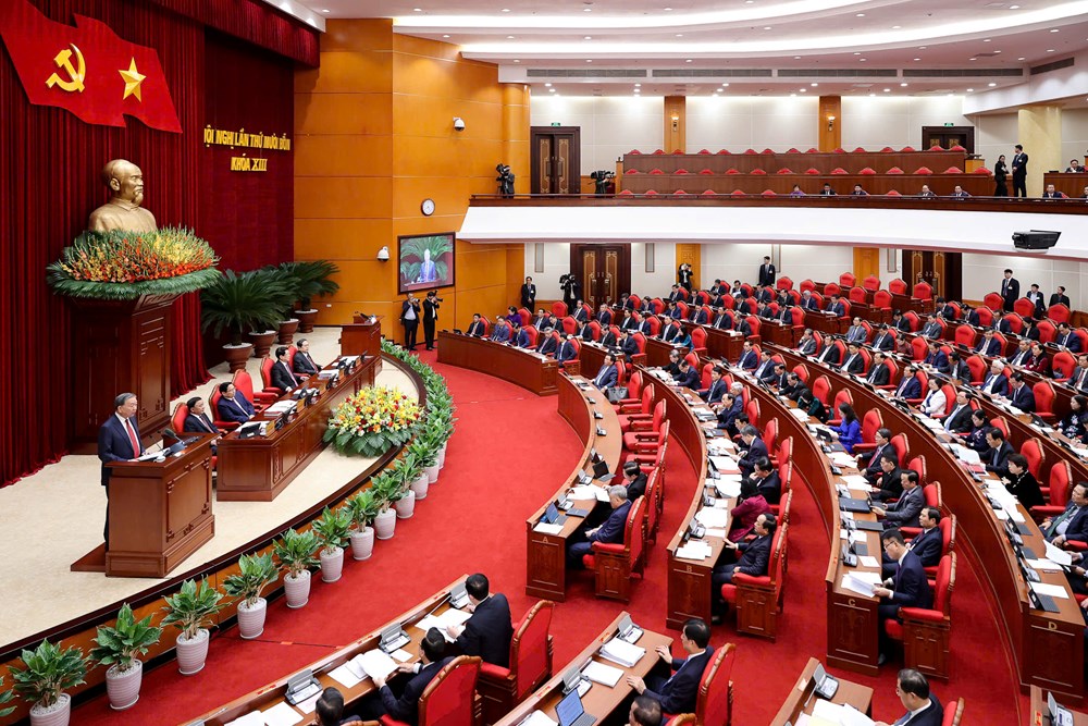 Khai mạc Hội nghị lần thứ 14 Ban Chấp hành Trung ương Đảng khóa XIII - ảnh 2