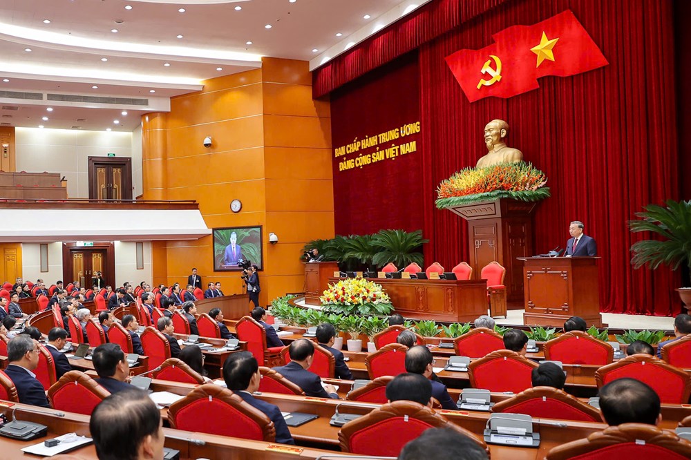 Bế mạc Hội nghị lần thứ 14 Ban Chấp hành Trung ương Đảng khóa XIII - ảnh 2