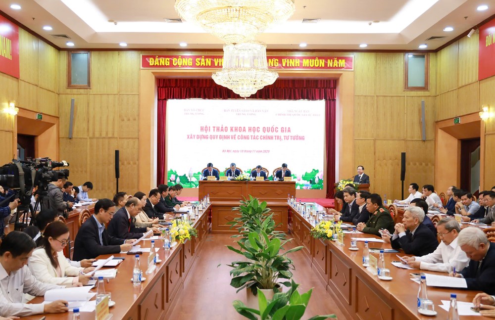 Hoàn thiện quy định về công tác chính trị, tư tưởng của Đảng trong tình hình mới - ảnh 3