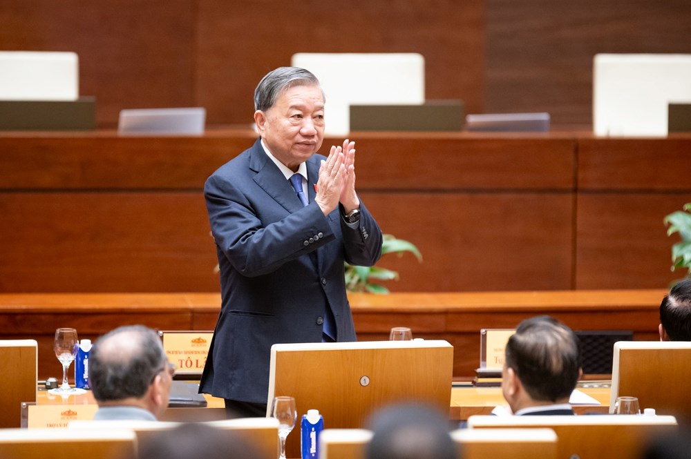 Tổng Bí thư Tô Lâm dự Hội nghị toàn quốc quán triệt Chỉ thị của Bộ Chính trị - ảnh 1