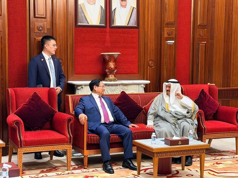 Thủ tướng Phạm Minh Chính hội đàm với Thủ tướng Kuwait - ảnh 2