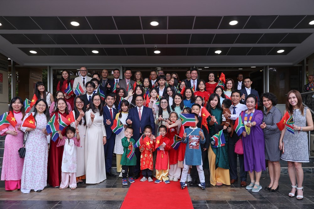 Thủ tướng Phạm Minh Chính gặp gỡ cộng đồng người Việt tại Nam Phi - ảnh 3