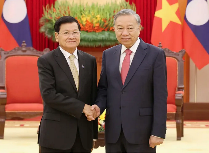 Chuyến thăm của Tổng Bí thư Tô Lâm sẽ tạo dấu ấn mạnh mẽ đối với sự phát triển phồn vinh hai nước Việt – Lào - ảnh 1