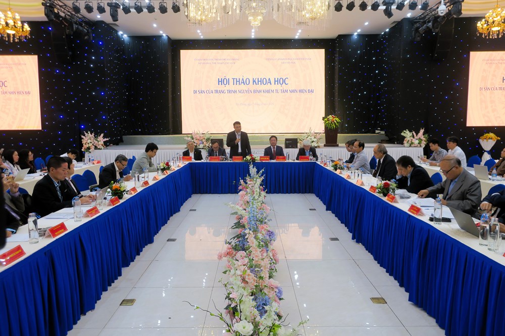 Bổ sung, hoàn thiện hồ sơ trình UNESCO vinh danh Trạng Trình Nguyễn Bỉnh Khiêm - ảnh 1