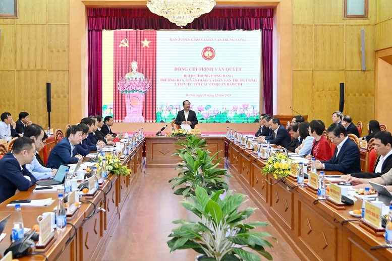 Báo chí phải lan tỏa khát vọng vươn lên của đất nước hướng tới Đại hội XIV của Đảng - ảnh 2