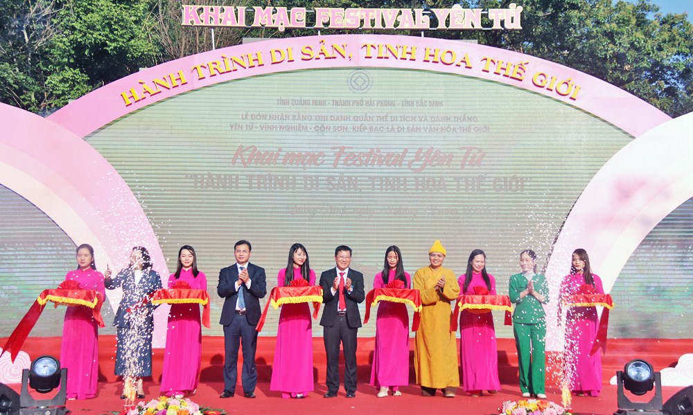 Festival Yên Tử: “Hành trình di sản - Tinh hoa thế giới” - ảnh 1
