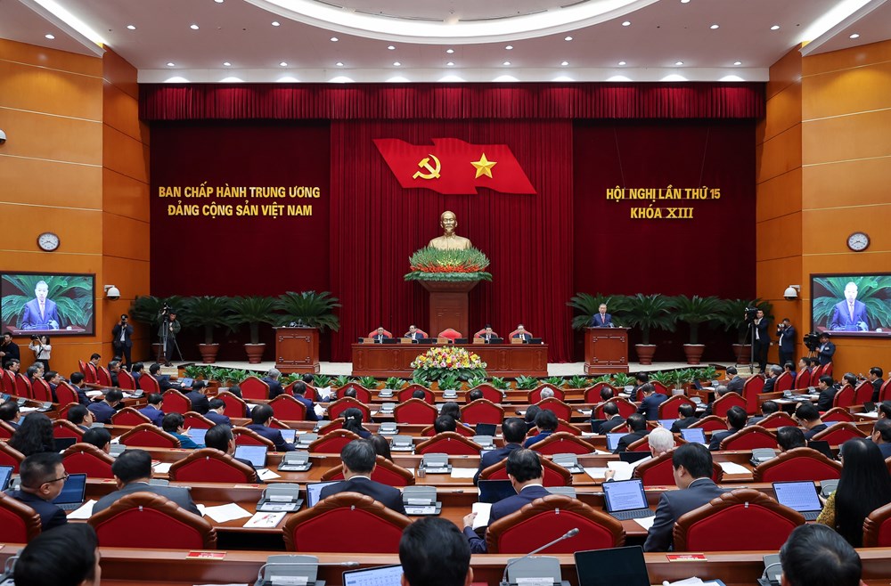 Khai mạc Hội nghị lần thứ 15 Ban Chấp hành Trung ương Đảng khóa XIII - ảnh 3