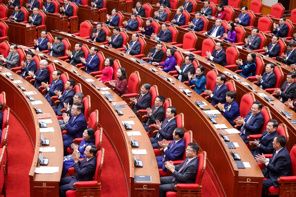 Bế mạc Hội nghị lần thứ 15 Ban Chấp hành Trung ương Đảng khóa XIII - ảnh 3