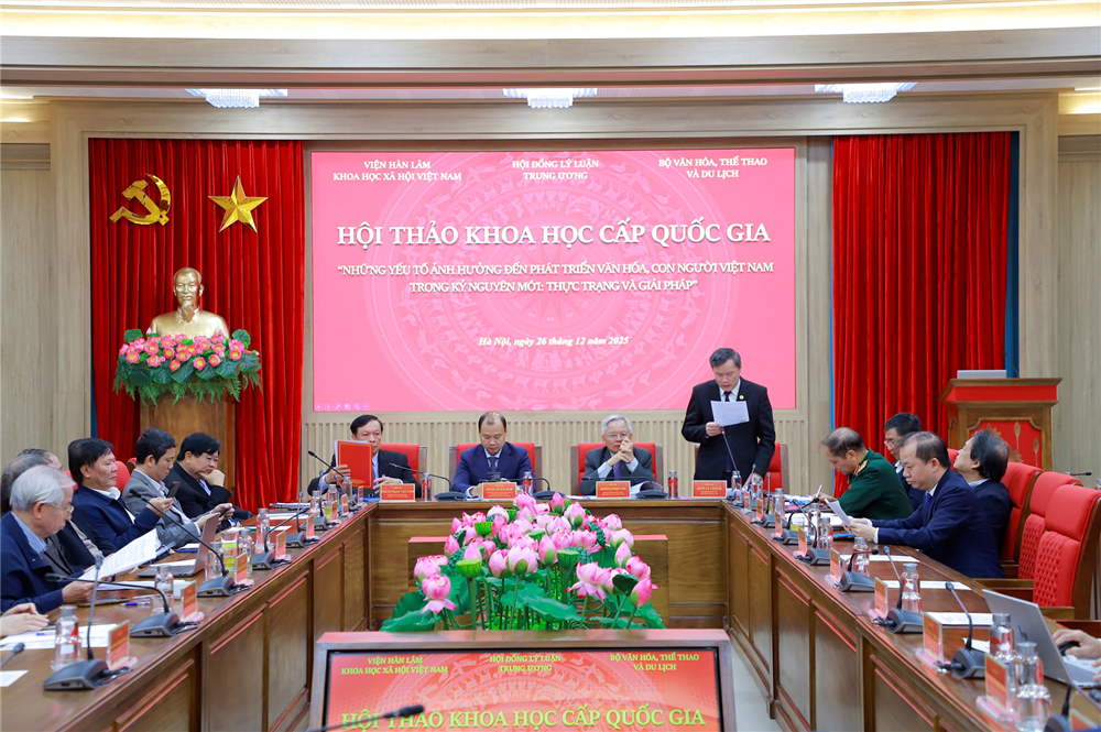 Những yếu tố ảnh hưởng đến phát triển văn hoá, con người Việt Nam trong kỷ nguyên mới - ảnh 1
