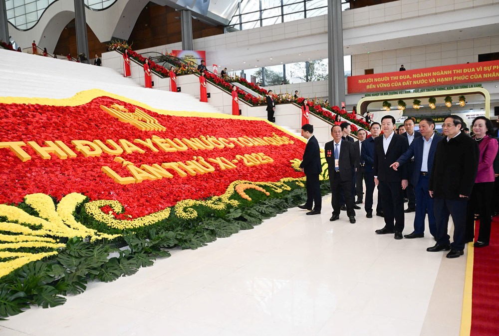 Thủ tướng kiểm tra công tác chuẩn bị Đại hội Thi đua yêu nước toàn quốc lần thứ XI - ảnh 1