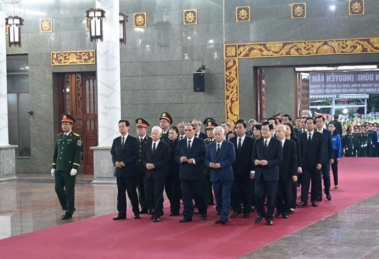 Lễ truy điệu Đại tướng, Anh hùng LLVT nhân dân Lê Văn Dũng - ảnh 1