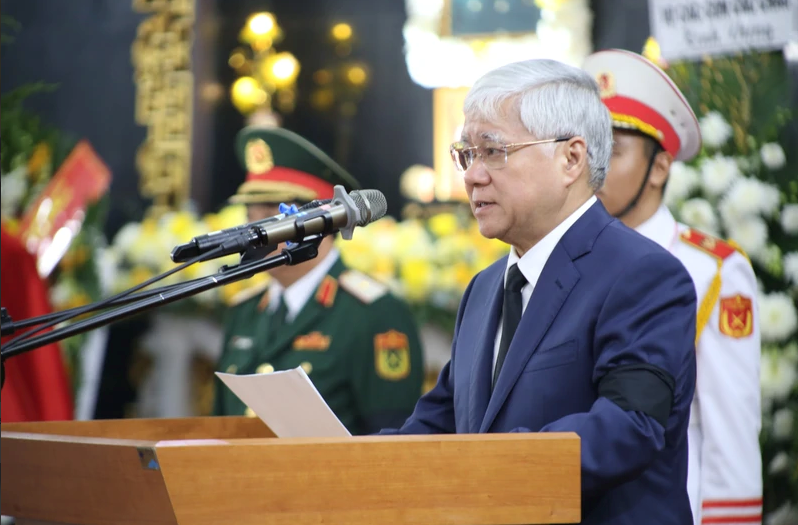 Lễ truy điệu Đại tướng, Anh hùng LLVT nhân dân Lê Văn Dũng - ảnh 2