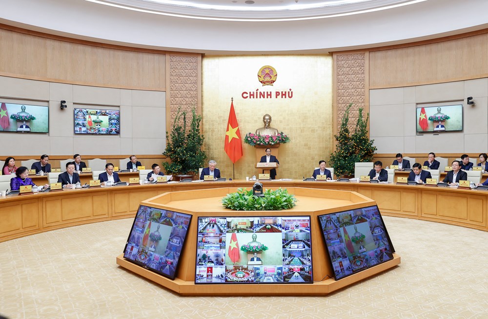 Thủ tướng Phạm Minh Chính chủ trì Phiên họp Chính phủ thường kỳ tháng 1.2026 - ảnh 1