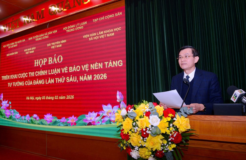 Phát động Cuộc thi chính luận về bảo vệ nền tảng tư tưởng của Đảng lần thứ Sáu, năm 2026 - ảnh 2
