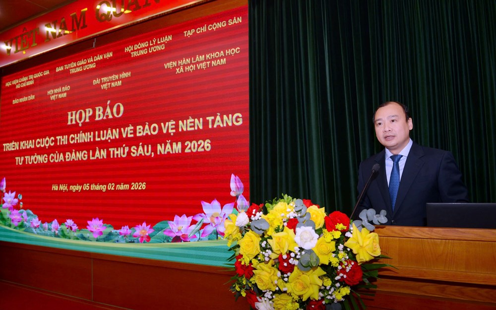 Phát động Cuộc thi chính luận về bảo vệ nền tảng tư tưởng của Đảng lần thứ Sáu, năm 2026 - ảnh 3