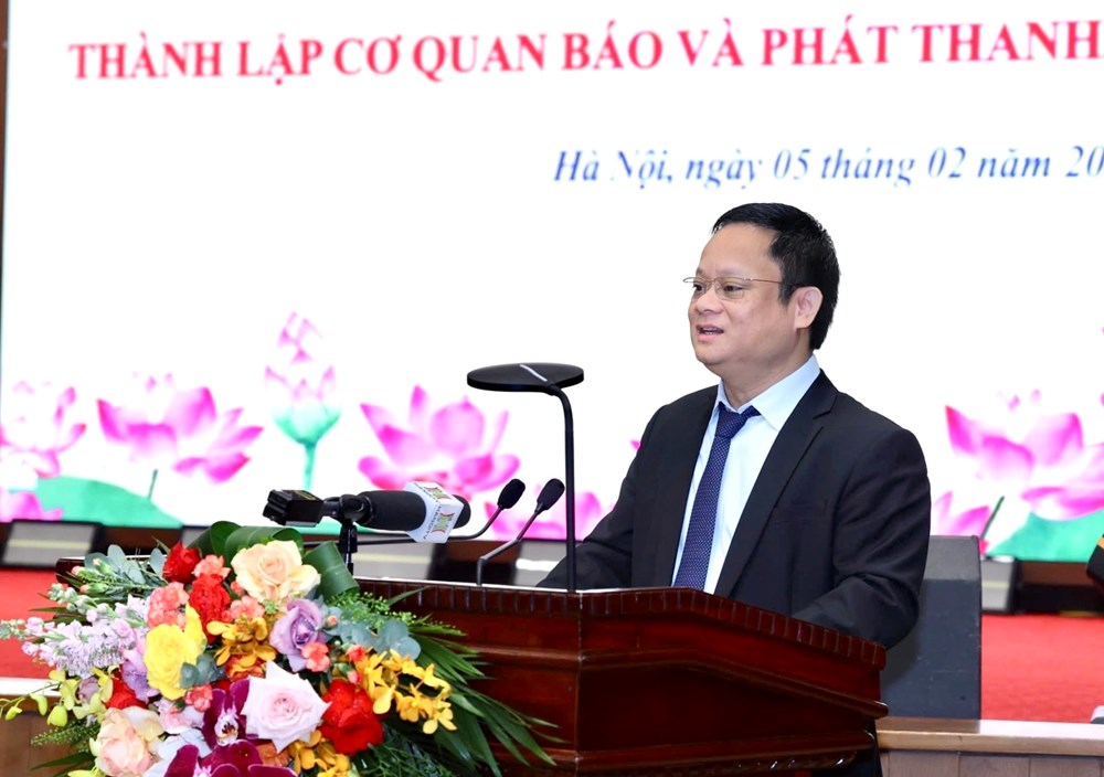 Hà Nội công bố và trao quyết định thành lập cơ quan Báo và phát thanh, truyền hình - ảnh 3