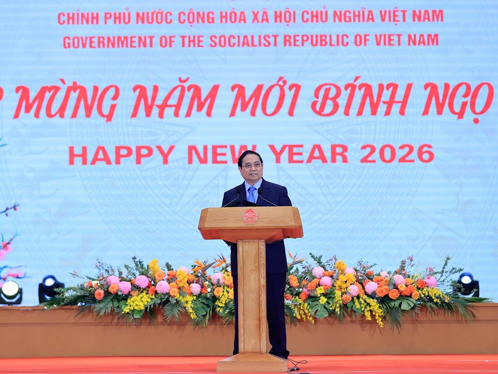 Thủ tướng Phạm Minh Chính chủ trì chiêu đãi Đoàn ngoại giao tại Việt Nam - ảnh 3