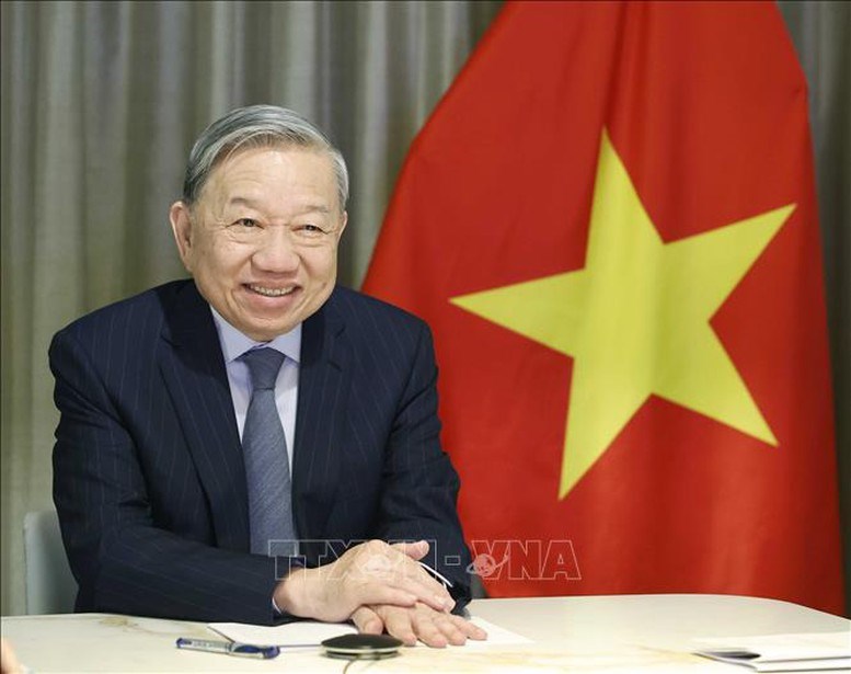 Tổng Bí thư Tô Lâm điện đàm với các Nghị sĩ Hoa Kỳ - ảnh 1