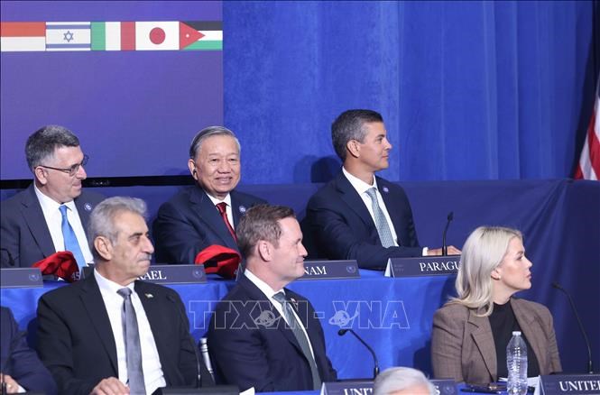 Tổng Bí thư Tô Lâm dự Phiên khai mạc Hội đồng Hoà bình về Gaza - ảnh 2