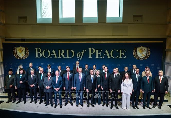 Tổng Bí thư Tô Lâm gặp lãnh đạo các nước nhân dịp tham dự cuộc họp khai mạc Hội đồng Hòa bình về Gaza - ảnh 1