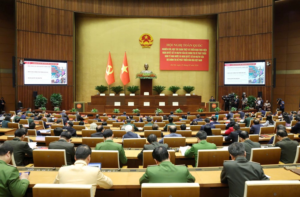 Chính phủ ban hành 8 nhóm nhiệm vụ thực hiện Nghị quyết 80-NQ/TW về phát triển văn hóa Việt Nam - ảnh 1