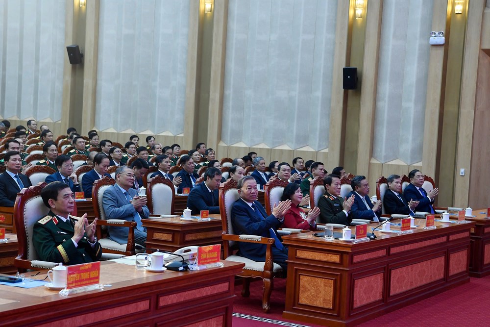 Tổng Bí thư Tô Lâm: Phát huy giá trị văn hóa “Bộ đội Cụ Hồ - Người chiến sĩ Hải quân” - ảnh 4