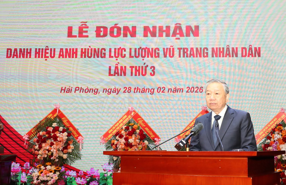 Tổng Bí thư Tô Lâm: Phát huy giá trị văn hóa “Bộ đội Cụ Hồ - Người chiến sĩ Hải quân” - ảnh 3