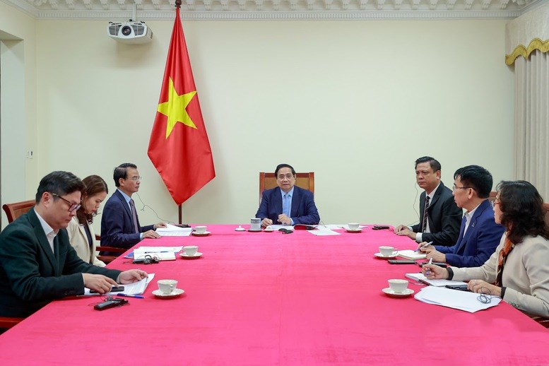 Thủ tướng Phạm Minh Chính điện đàm, Thủ tướng Kuwait nhất trí xem xét tiếp tục cung ứng dầu thô cho Việt Nam - ảnh 2