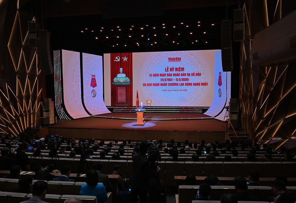 Tổng Bí thư: Báo Nhân Dân phải là “đơn vị xung kích”, “lá chắn”, “trạm cảm biến” thông tin sắc bén, vững chắc - ảnh 5