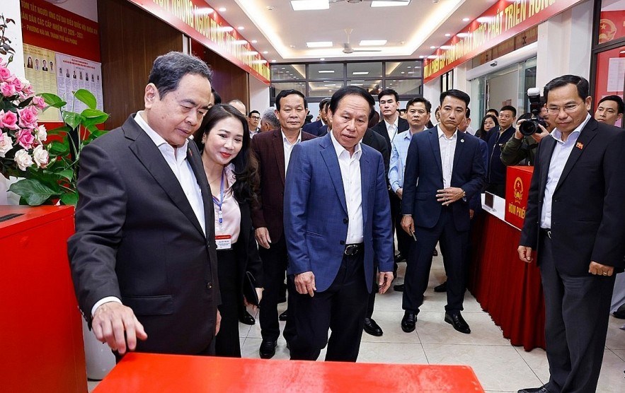 Hôm nay, gần 79 triệu cử tri cả nước nô nức đi bầu cử - ảnh 2