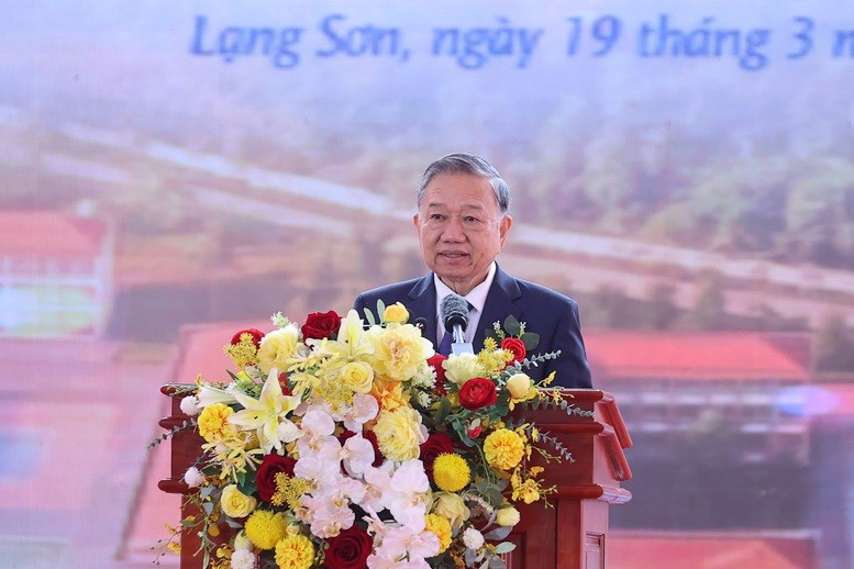 Phát biểu của Tổng Bí thư tại lễ khởi công xây dựng trường phổ thông nội trú liên cấp tiểu học và trung học cơ sở tại 121 xã biên giới đất liền - ảnh 1